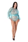 Preview: AB30 - AB Poppered PVC Playsuit