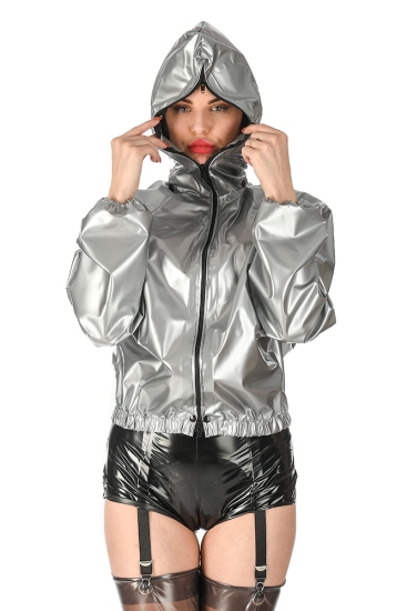 JA21 - PVC Jacke mit Kapuze