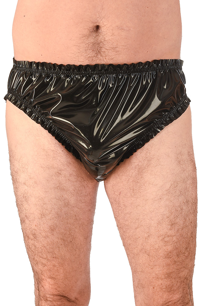 KEMO-Cyberfashion Online store for PVC, Plastic and vinyl clothing made  from Unbacked PVC, Stretch PVC, Plastic, Vinyl and Rubber - PA107 - Mens  chlorinated Latex briefs