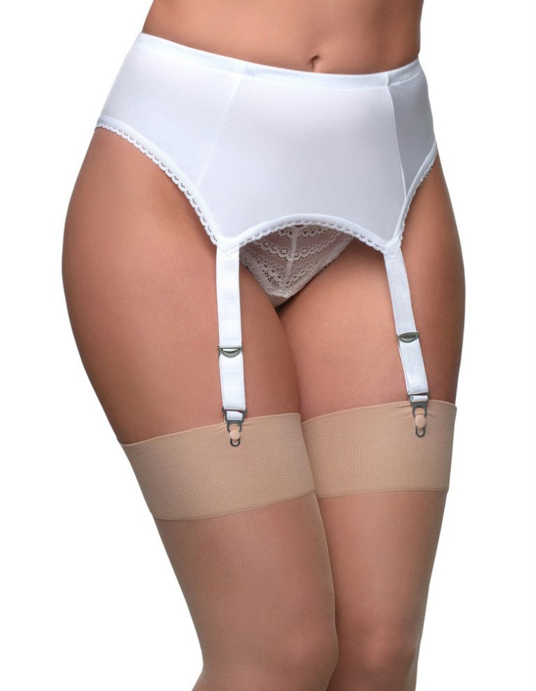 NDL6 - Retro Strapsgürtel mit 4 Strumpfhalte