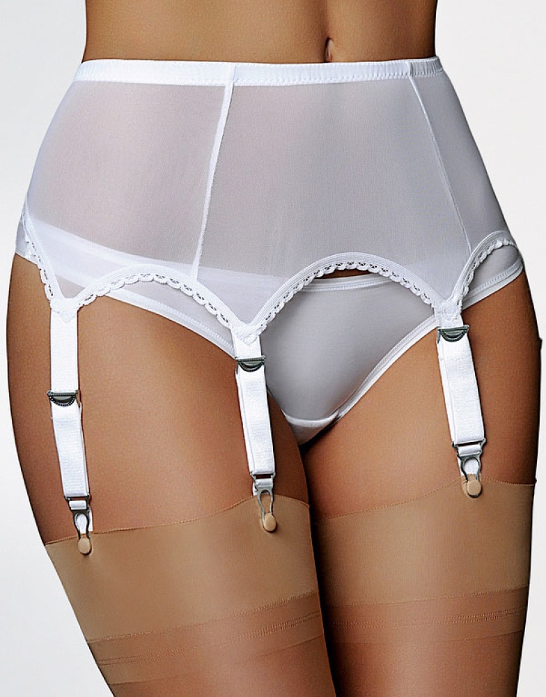 NDL61 - Strapse transparent mit 6 Halter