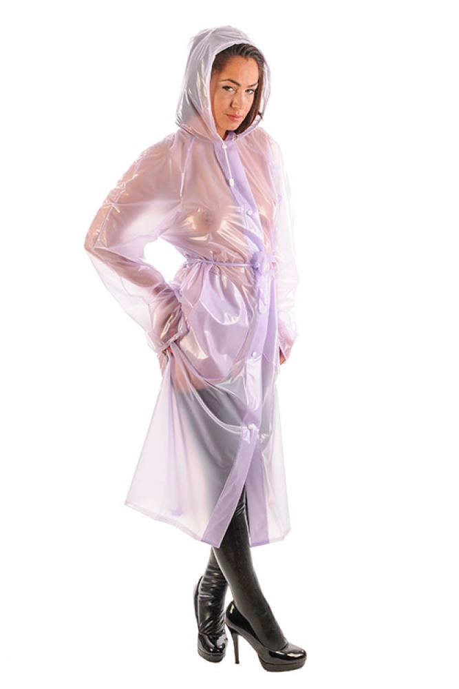 KEMO-Cyberfashion Online store for PVC, Plastic and vinyl clothing made  from Unbacked PVC, Stretch PVC, Plastic, Vinyl and Rubber - RA79 - PVC  Raincoat Unisex