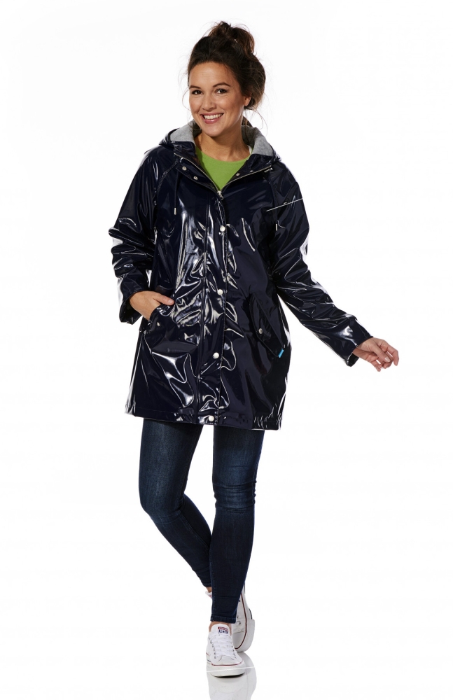 RA72 - Regenjacke Lackoptik