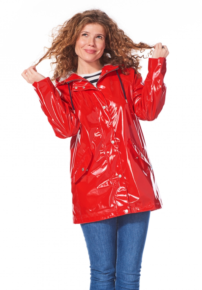 RA71 - Regenjacke Lackoptik