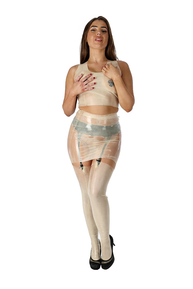 SK20 - Latex Minirock