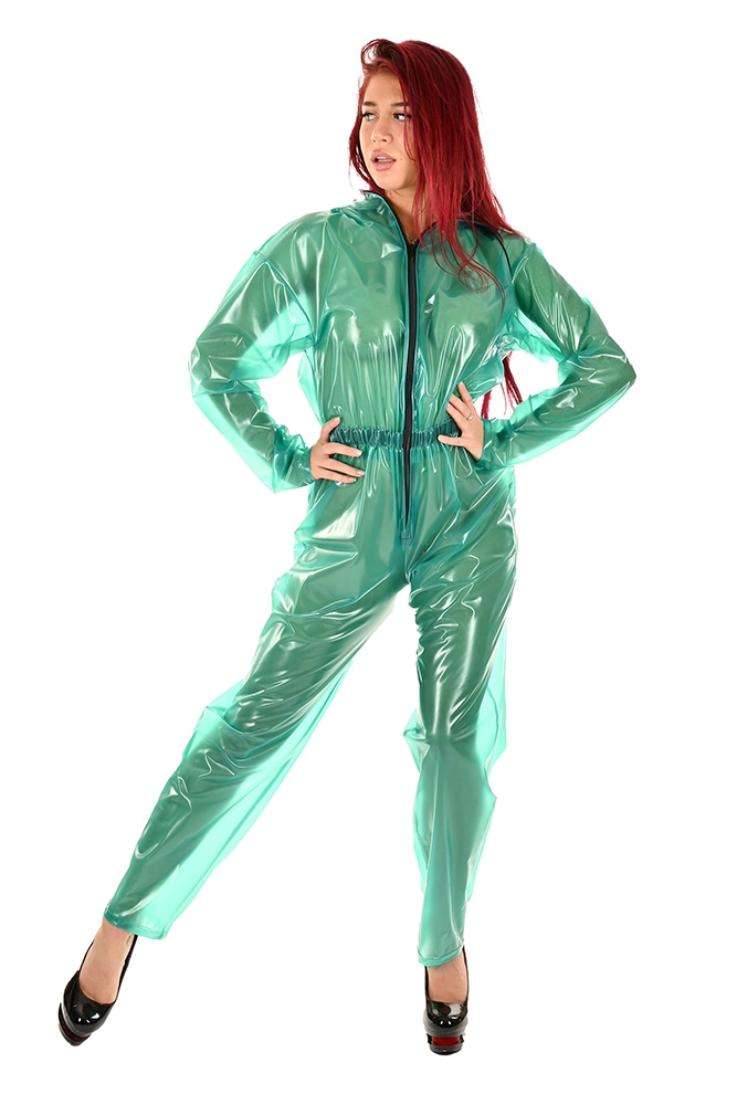 SU08 - PVC Suit, one piece ladies