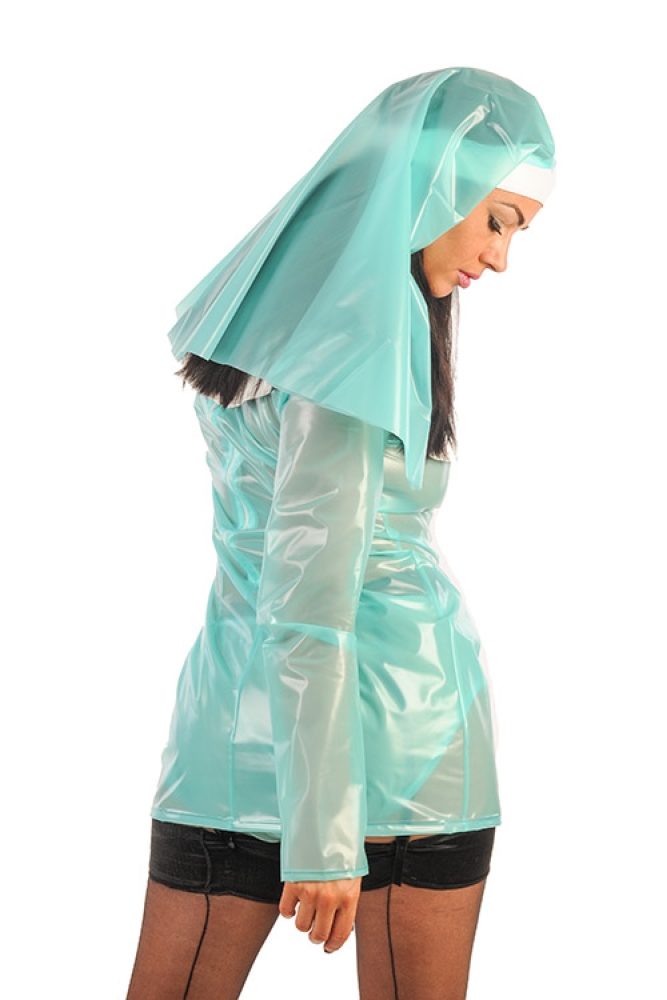 UN11 - PVC Nonnenkleid kurz