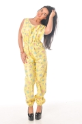 DP2 - PVC Dungeree trousers