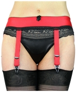 Hipster Garterbelt red